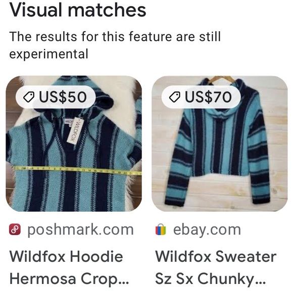 REDUCED!! Wildfox Hermosa Baja crop knit hoodie - Picture 14 of 14